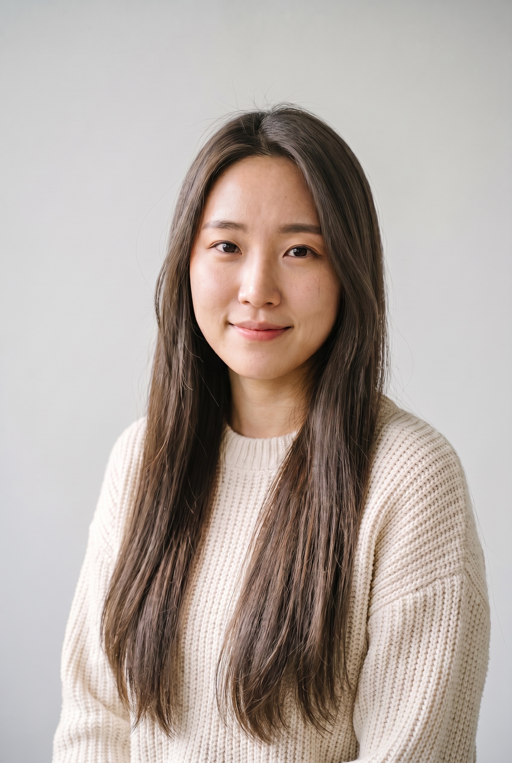 여름쿨톤 어울리는 머리색 적용 후