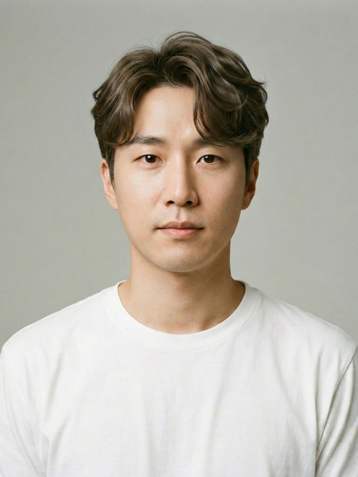 애쉬브라운 가르마펌